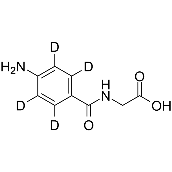 4-Aminohippuric acid-d4 (p-Aminohippuric acid-d4) 1219805-41-0